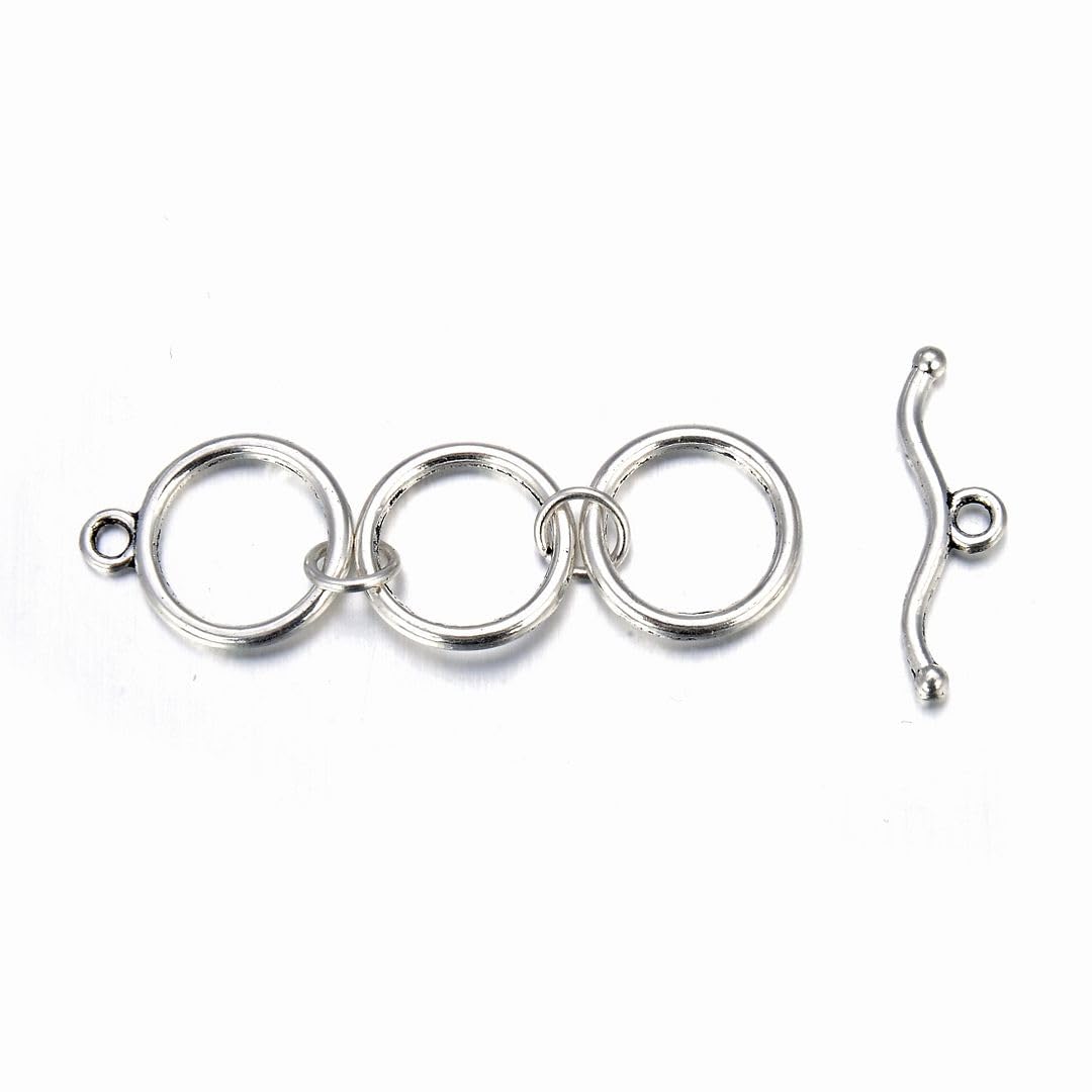 Cierres de barra en T para diseñar pulseras de estilo bohemio y collares de cuentas vintage