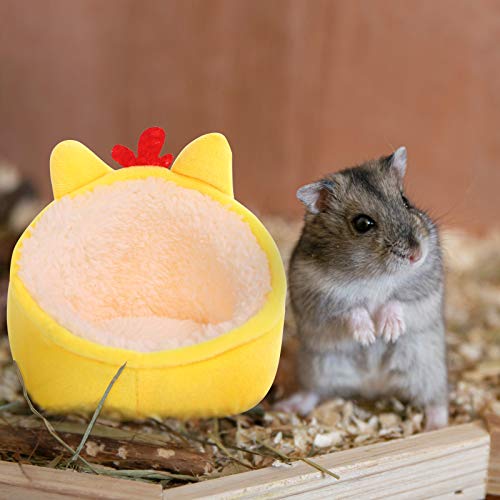 Sawmong Hamster Mini Bed, Warm Small Pets Animals House Bedding, Lightweight Cotton Sofa For Dwarf Hamster #TOP4