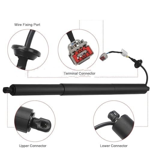 Ouvreur support levage hayon électrique Ford Explorer amortisseur coffre arrière