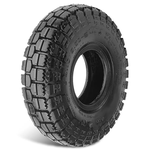 Felixstory 4.10/3.50-6 Outer Tire, Replacement for 13x4.00-6 Tire, for Go Kart Chinese ATV Quad...