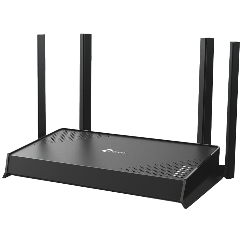 TP-Link Wi-Fi 7 Router Archer BE220, WiFi de Doble Banda 3570 Mbps, Puerto Gigabit, USB 3.0, MLO, EasyMesh, Clientes y servidores VPN, WPA3, HomeShield, compatibilidad con Alexa y Google Assistant