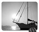 segelboot x yacht Haltbare genähte Kanten: Dieses Mauspad hat rundum zarte genähte Kanten, die einen langen Gebrauch verhindern können. Gewährleisten Sie eine längere Verwendung ohne Verformung und Entschleimung.