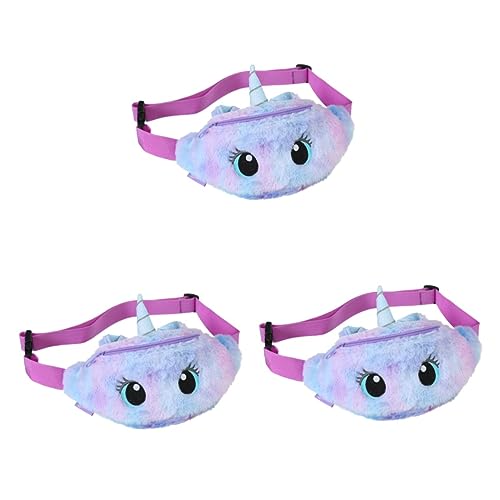 Sac à main licorne LIFKOME avec bandoulière réglable en peluche