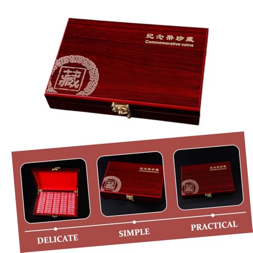 Caja de Madera para Monedas con Diseño Elegante miniatura 7
