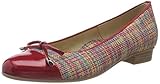 Heel height: 2 cm ara Damen BARI 1243721_93 ROSSO,MULTI Gr. 5
