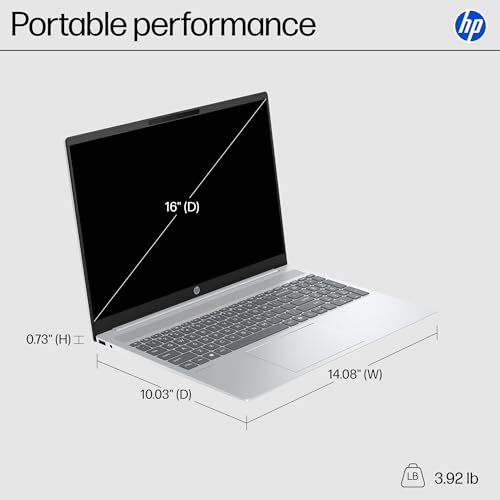 Image of HP OmniBook 5 16 inch WUXGA 2K Touchscreen Laptop | Intel Core Ultra 7 Processor with AI Boost | 32GB DDR5 RAM | 1TB PCIe SSD | Win 11 | Full-Size, Backlit Keyboard | Wi-Fi 6 & Bluetooth 5.4 | HDMI