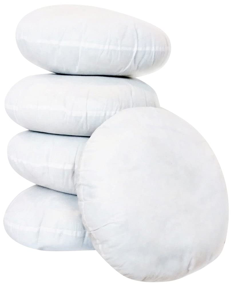 Buy HOMIBOSS Cotton Decorative Sofa & Couch Round Cushion Filler for