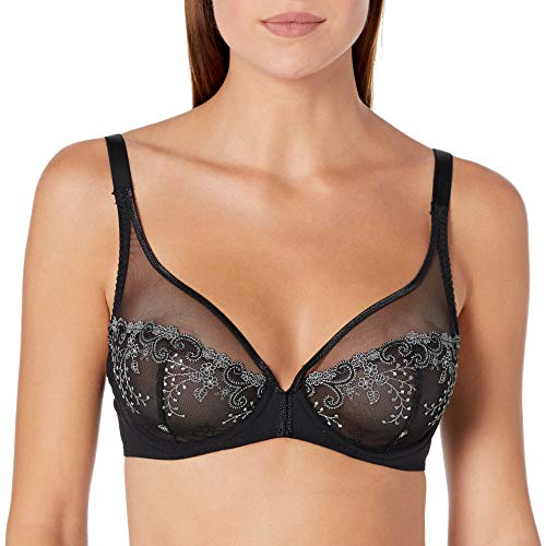Preisvergleich Produktbild Simone Perele Damen Delice Sheer Plunge-BH, Moonlight, 80C
