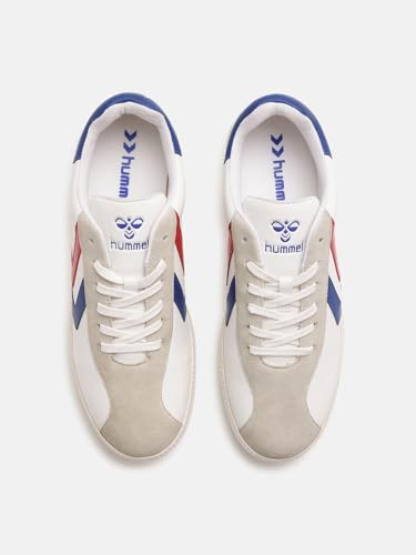 Image of hummel Classic Triumph Casual Suede Sneaker for Men Lightweight with Synthetic Suede Enhanced Comfort Cushioned Insole and Slip-Resistance Work and Play Business Casual Shoes