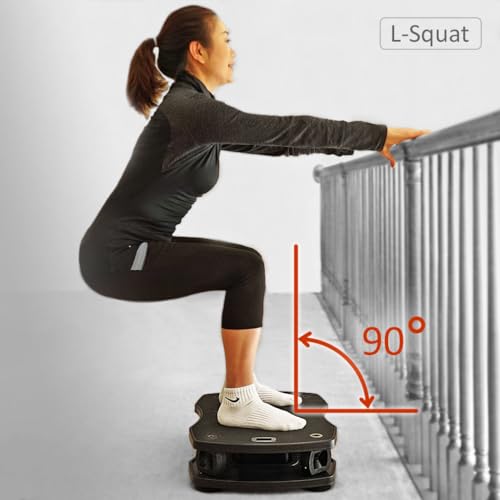 Image of VT007 Vibration Plate Exercise Machine - High Frequency, Low Amplitude | Muscles, Bones and Nerves Training | Blood and Lymph Circulation Improvement