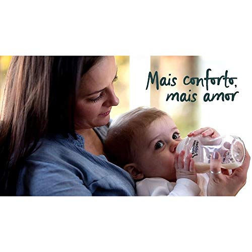 Mamadeira Tommee Tippee Closer To Nature 1 Und 9oz/260ml Neutra - 522821, Multilaser, Incolor