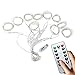 LiyuanQ Curtain String Lights 300 LEDs Window Curtain Fairy Lights Copper Wire Twinkle String Lights USB Remote Control 8 Modes Hanging Lights for Bedroom Indoor Home Wedding Decor (300 LED, Yellow)