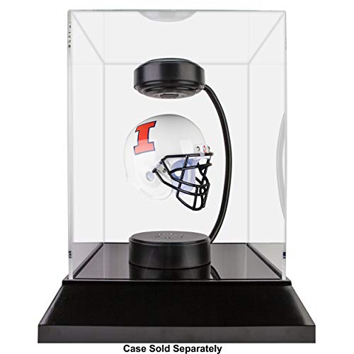 Illinois Illini NCAA Hover Helmet - Collectible Levitating Football Helmet with Electromagnetic Stand - Thumbnail 5