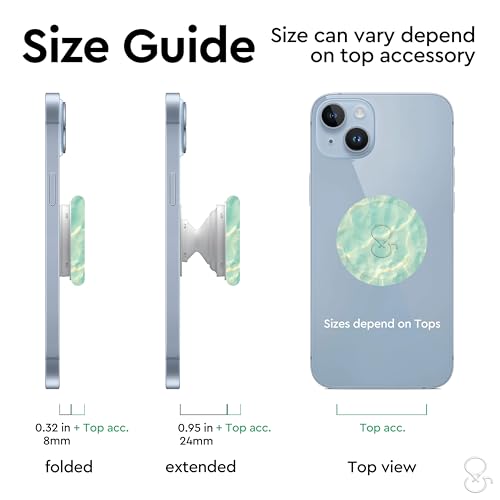 On The Grip CBP002 Onthegrip Cute Cubic Diamond Heart Shape Design Collapsible Expandible Mobile Phone Grip Stand Holder thumb #5