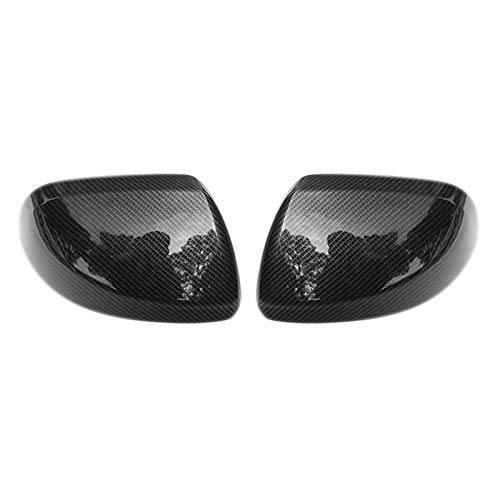 Hacbop Coque de rétroviseur extérieur en fibre de carbone ABS pour Mercedes Vito W447 2014-2018, motif fibre de carbone Cover