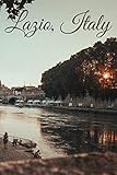 lazio italy google map  Lazio, Italy: Landscape Notebook, Journal, Diary (110 Pages, Blank, 6 x 9)