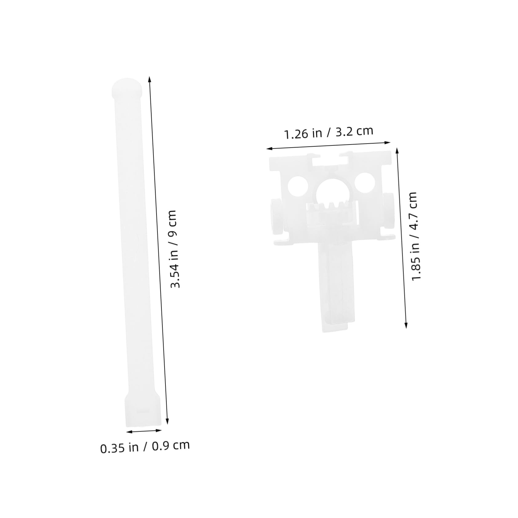 Levemolo Complete Vertical Blind Repair Set 12 Pack Fixers Blind Replacement Parts Easy Install for Window Blinds