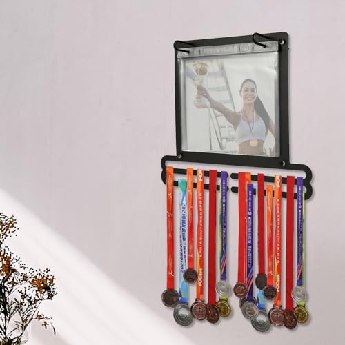 Médaille cintre et présentoir de dossard de course pour coureurs