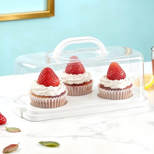 Recipiente de cocina portátil con asa y diseño rectangular de plástico PP 7