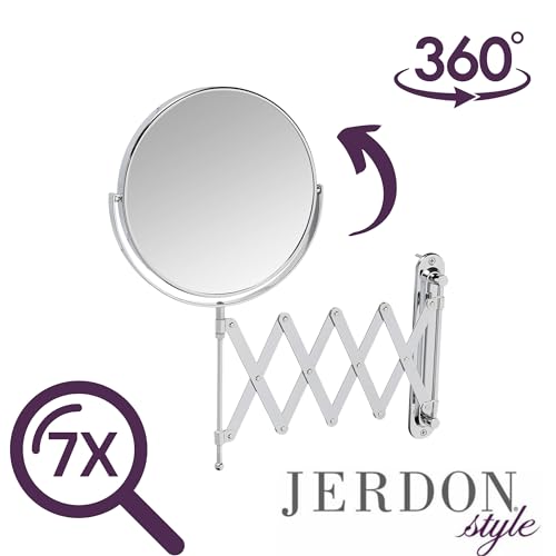 Two-Sided Wall-Mounted Makeup Mirror for Makeup Enthusiasts