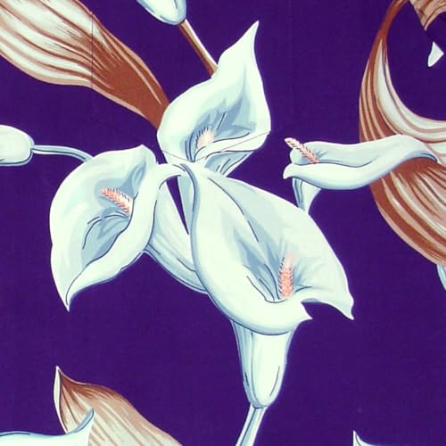 Paradise Found Men's Calla Lily Tom Selleck Magnum PI Hawaiian Shirt2