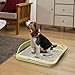 Baoblaze Pee Pad Holder Dog Toilet Puppy Pee Pad Indoor Dog Training Toilet Dog Potty Tray Training Pad for Home Use Hospital Rabbit, Yellow
