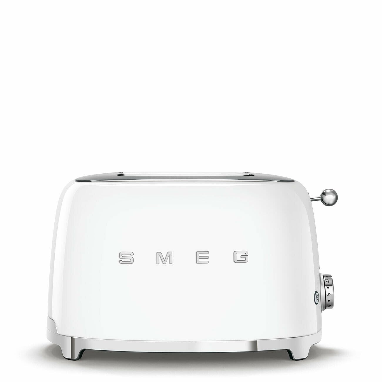 SmegTSF01WHEU Toaster for Two Slices TSF01WHEU-white, 950 W, White