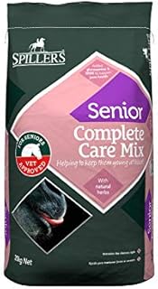 SPILLERS Complete Care Mix Senior Horse Feed 20kg - Complete Nutritional Care Horse Food for Senior Horses and Ponies - Digestive, Joint and Immune Support, Horse Mix with Pre and Probiotics