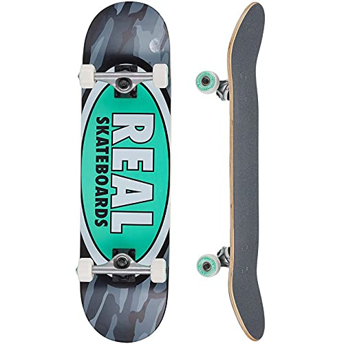 Amazon | リアル REAL スケートボード コンプリート OVAL CAMO XL