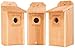 3 Cedar Bluebird Houses
