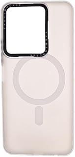 جراب خلفي سيليكون مضاد للصدمات لجميع الهواتف الذكية من سي اف اس - جراب موبايل رفيع ومتين وواقي لموبايل هونر X6b - رمادي