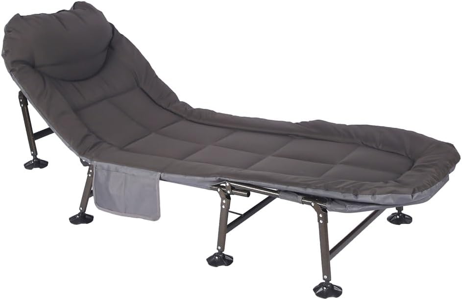 Household Adult Lunch Break American Bed Outdoor Folding Portable Leisure Bed Office Single Recliner