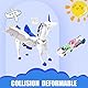 JOYVOVO Auto-Transformator Einhorn, Transformierendes Auto Roboter Spielzeug, Magischer Fliegender Flügel Pegasus Kombination, Spielzeuggeschenke für Jungen und Mädchen, Perfekt für Den Kindertag