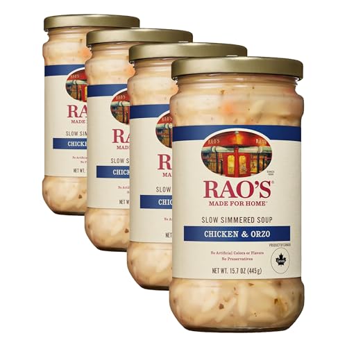 Rao's Made for Home Chicken Orzo Soup, 16 oz, Traditional