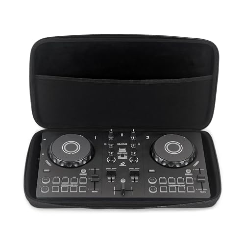 ANALOG CASES AlphaTheta DDJ-FLX2 Case - Custom-Fitted Compact PULSE Hard Case for Travel