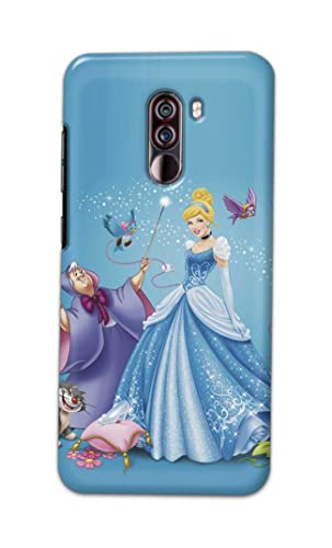 Image of Famous Cartoon Lady Character Hard Back Case Cover for Poco F1, Pocophone F1 Back Cover -(J5) VNS2224