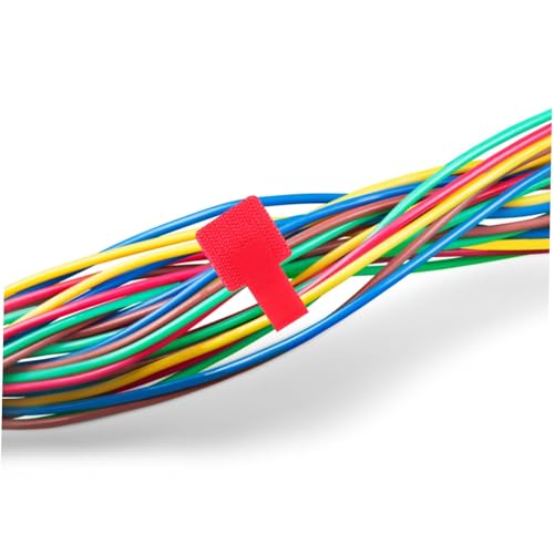 DOITOOL 50 piezas Clips Adhesivos para Cables, Organizadores y Correas Reutilizables para Escritorio miniatura 6