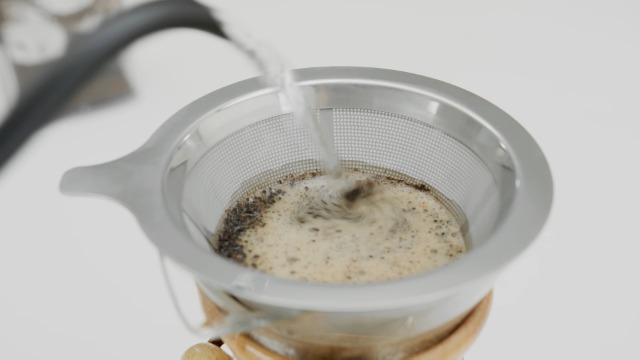 COSORI Pour Over Coffee Maker with Double Layer Stainless Steel Filter, 8-Cup, 34oz, Drip Coffee Maker, Coffee Dripper Brewer, High Heat Resistant Carafe, also for Camping, Hiking