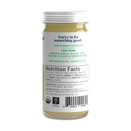 Gourmend Foods Organic Green Onion Salt miniatura 4