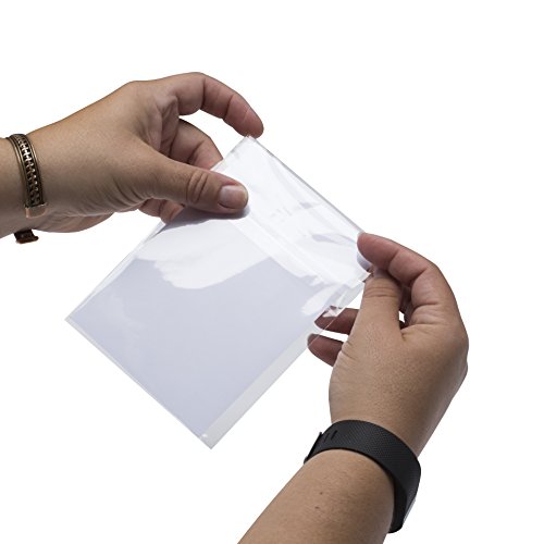 Image of Creative Mark Krystal Seal Art and Photo Bags - Resealable Archival Storage Bags Art Sleeves Plastic Bag Used For Protecting Artwork Resealable With Adhesive Strip - [25 Pack - 16 x 20 inch]