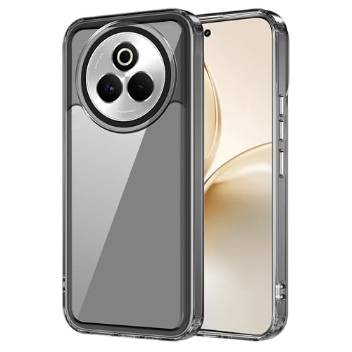 Image of Zapcase Back Case Cover for Realme P3 Pro 5G | Compatible for Realme P3 Pro 5G Back Cover | Case Cover with Camera Protection | (TPU + PC | Translucent Black)