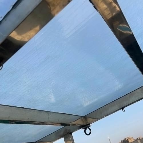 Paneles de policarbonato de 0,8 mm para el aislamiento de techos de cocheras 6
