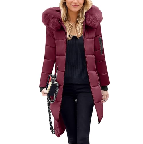 Manteau femme hiver chaud idéal pour les promenades en ville et sorties quotidiennes