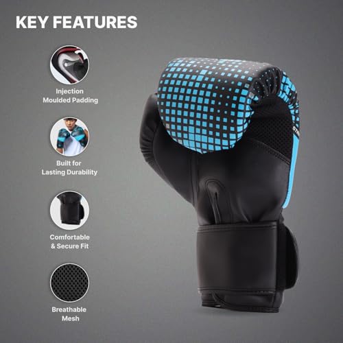 Image of Cult Premium Leather Boxing Gloves for Men & Women - 8 Oz High-Density PU Padding, Wrist Support & Antimicrobial Lining - Ideal for Boxing, Kickboxing, Muay Thai & MMA - Grey