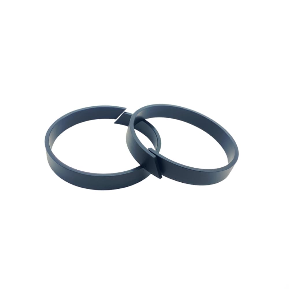 Bague de guidage en polyoxyméthylène POM noir, 1 pièce, bague de support de piston de cylindre résistante à l'usure, 25 mm(75x80x25 mm)