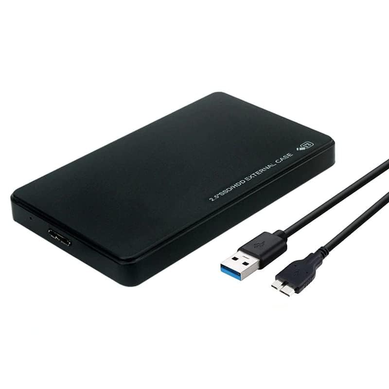 2.5 Inch Sata Casing USB-3.0 (Black) Ssd/HDD Portable External Enclosure Tool-Free Design, Supports UASP Max 4TB External HDD/SSD Case-image-47