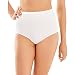 Bali womens Full-Cut-Fit Stretch Cotton Brief(2324)-White-9