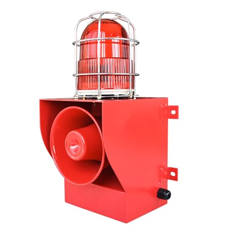 Y DIANS S Stainless Steel Alarm Siren 130dB Horn 45W IP66 Waterproof Outdoor Security Siren for Port Ship, Factory SLA-05G-P DC12V