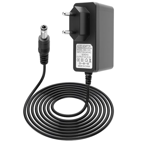 Alimentazione stabile e sicura: l’alimentatore AC/DC 12V 2A mantiene una tensione costante per ridurre cali e interferenze. Ideale per strisce LED e apparecchi sensibili: evita sfarfallio e disconnessioni, garantendo una corrente continua affidabile e prestazioni costanti