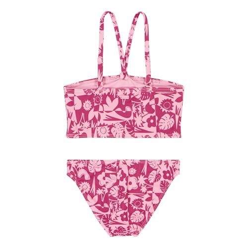 Image of Roxy Girls' Two-piece Bikini Swimsuit Set, UPF 50+ Sun Protection, Quick-Dry Bathing Suit